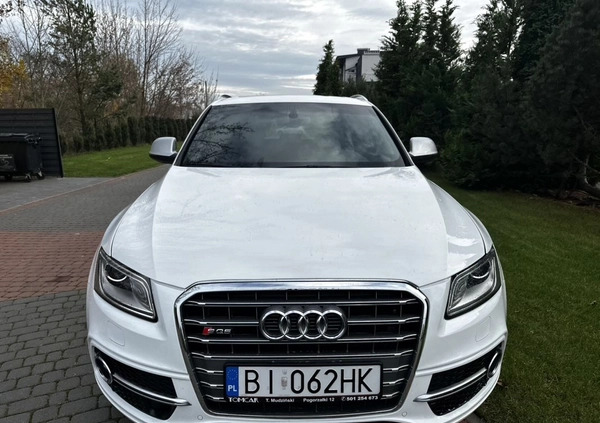 Audi SQ5 cena 84900 przebieg: 235000, rok produkcji 2014 z Białystok małe 781